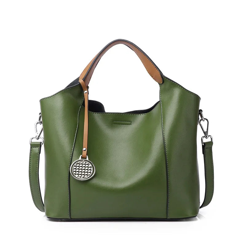 Casual leather bag