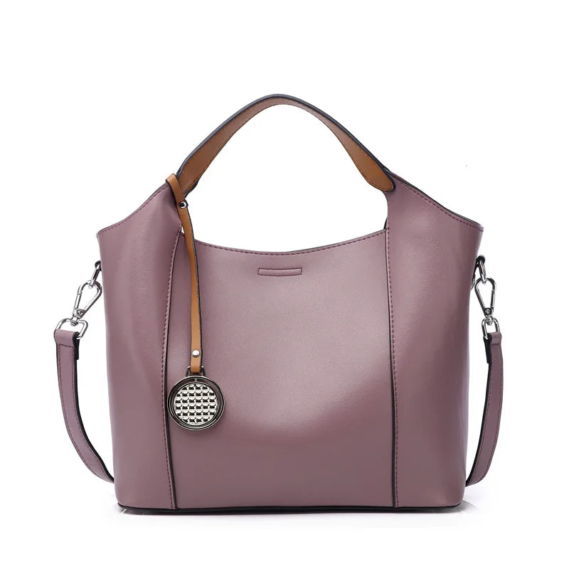 Casual leather bag