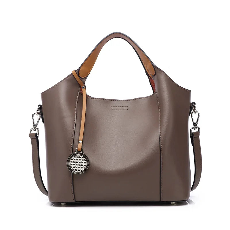 Casual leather bag