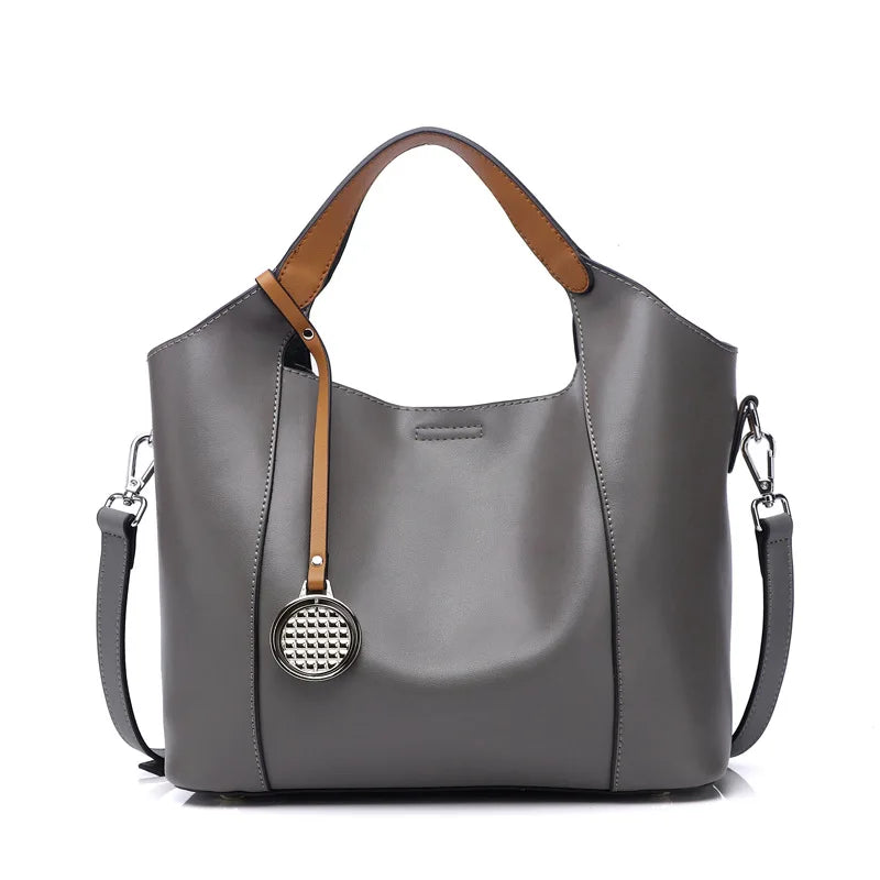 Casual leather bag